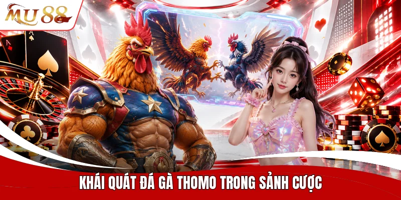 Khái quát đá gà thomo trong sảnh cược